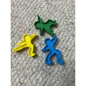 Vintage 1992 McDonalds Happy Meal Cookie Cutters Set of 3 Ronald McDonald P
